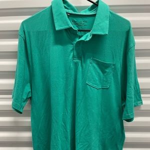 Under Armour heat gear Xl polo green